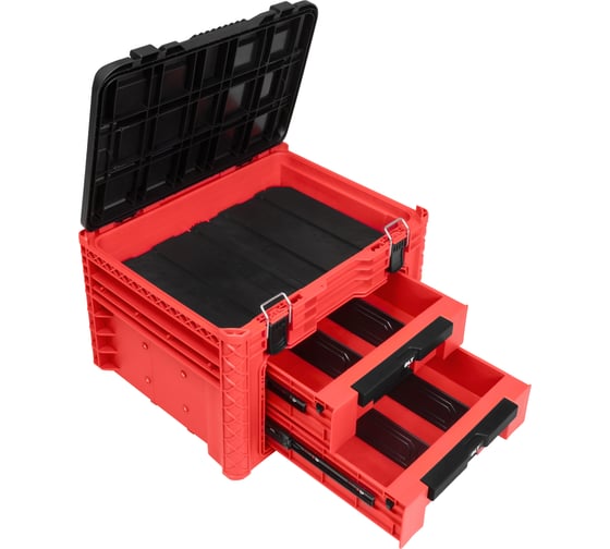 Изображение товара Кейс №1 DLT RED PRO с выдвижными отсеками 2+1 для системы хранения инструментов, 4062