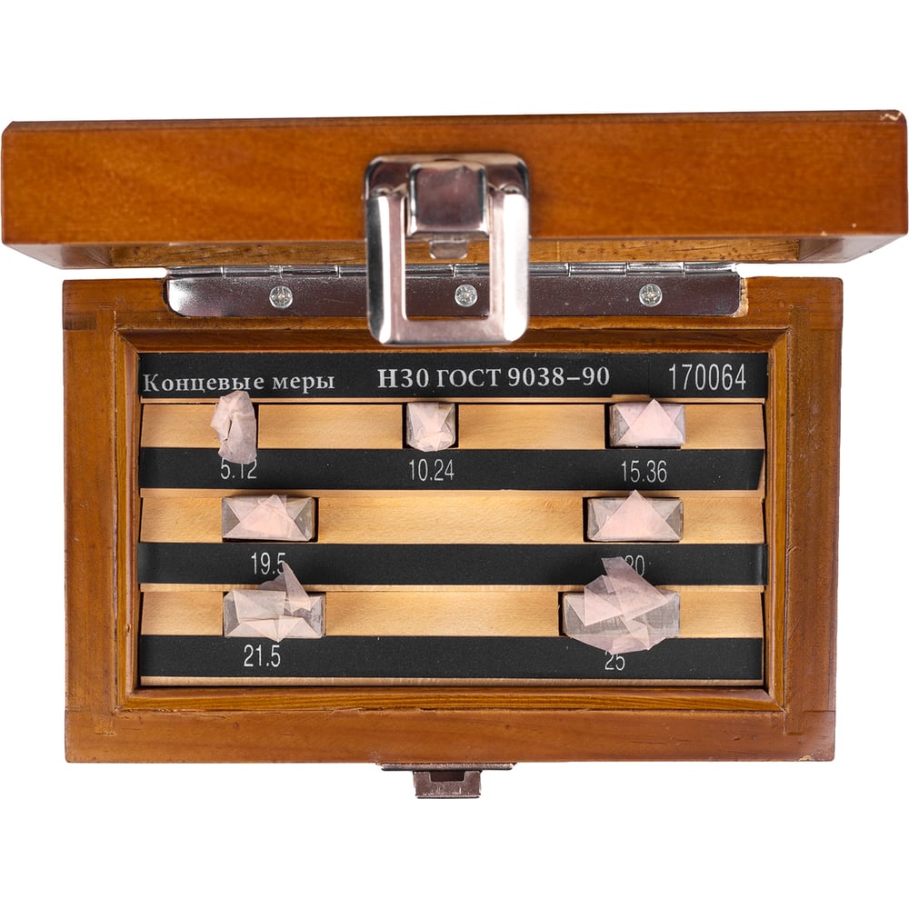 Изображение товара Набор измерительных инструментов ЧИЗ N30 кл.1 1-Н30 83 шт сталь точность 1 класс