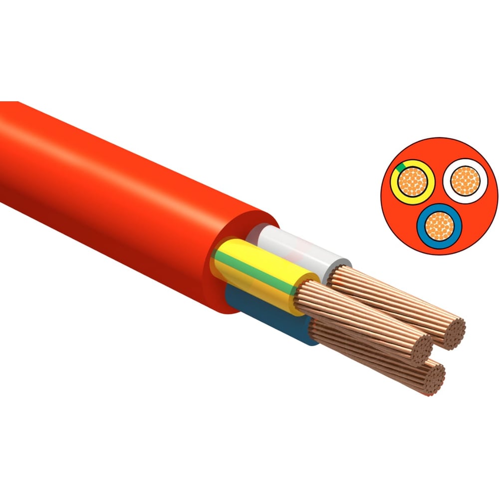 Изображение товара Кабель для удлинителя iTOK КГТТ 3x2.5 гибкий морозостойкий оранжевый 20 метров