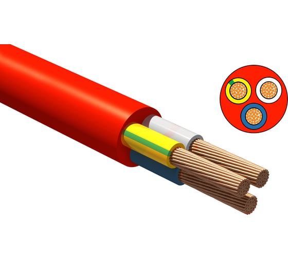 Изображение товара Кабель КГТТ 3х2,5 гибкий морозостойкий оранжевый ГОСТ (20 метров) i-KPP-KGTT-325-20