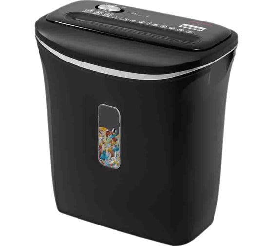 Изображение товара Шредер для бумаги Ofitech 4 листа, 12л, пластик, скобы , цв. черный OS401M