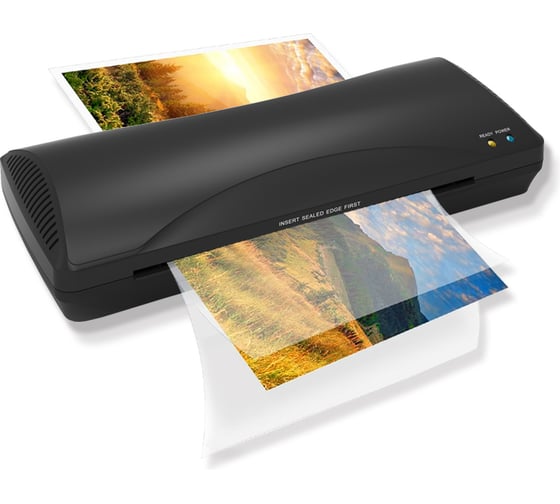 Изображение товара Ламинатор Ofitech А4 горячее, холодное ламинирование, цв. черный OL282