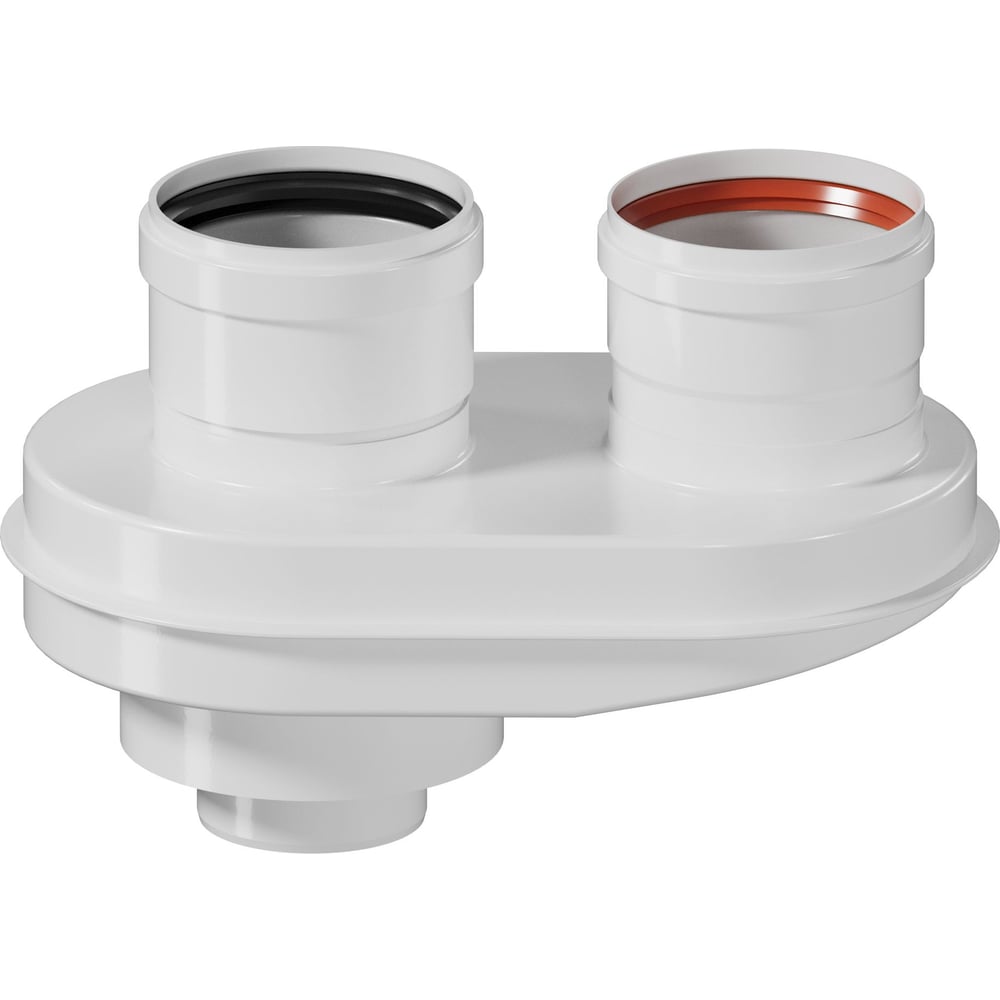 Изображение товара Адаптер моноблочный переход Okseler с 60/100 на 80/80 для систем кондиционирования