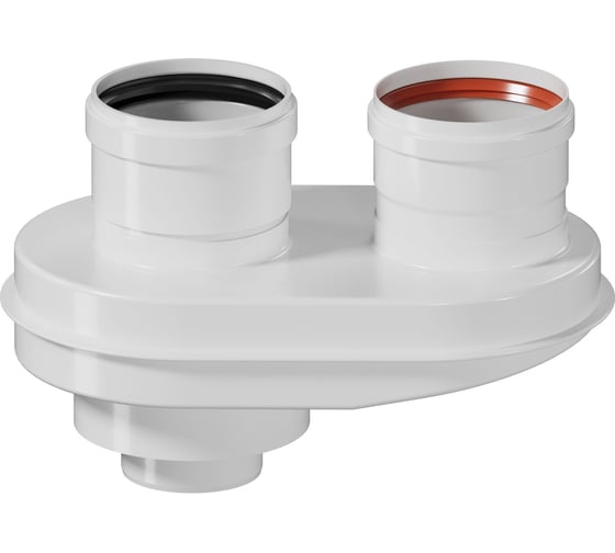 Изображение товара Адаптер моноблочный переход Okseler с 60/100 на 80/80 конденсационный oks00023