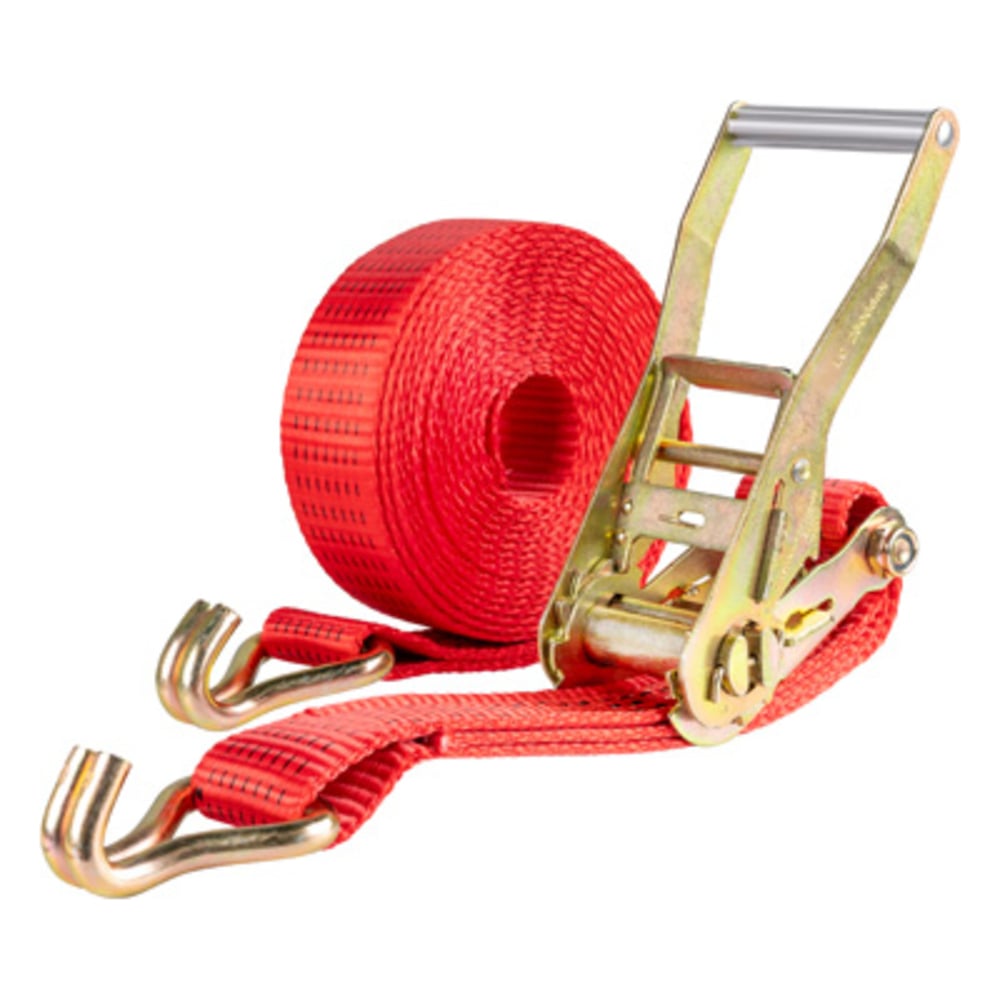 Изображение товара Стяжка груза SKYWAY 7 тонн 6 метров STAFF красный храповый механизм
