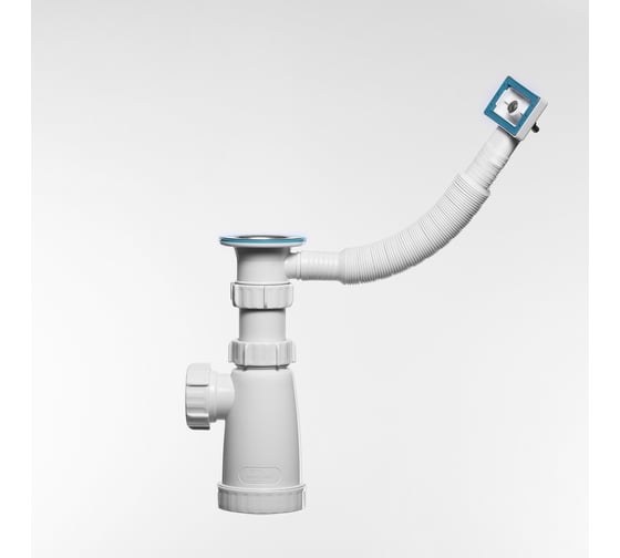 Изображение товара Сифон Инкопласт И 1 1/2х40 для моек с переливом BS 2200 В00В0020938