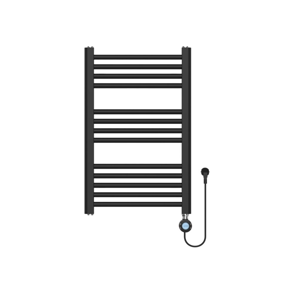 Изображение товара Электрический полотенцесушитель GERHANS K630745B черный 250 Вт для ванной комнаты