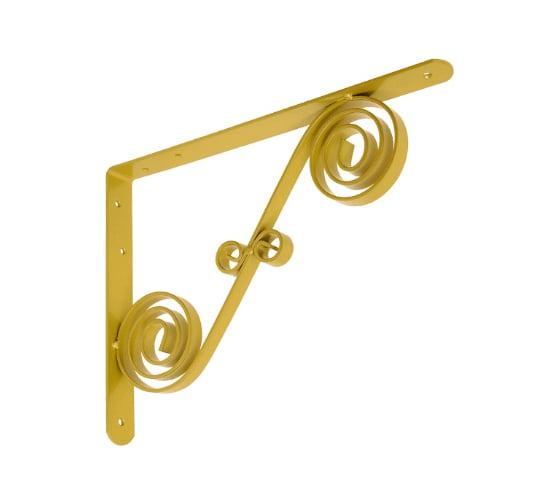Изображение товара Кронштейн фигурный DOMART 300x225 мод.9 золото 4620031740940
