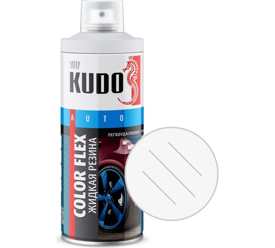 Изображение товара Жидкая резина KUDO COLOR FLEX прозрачная KU-5551