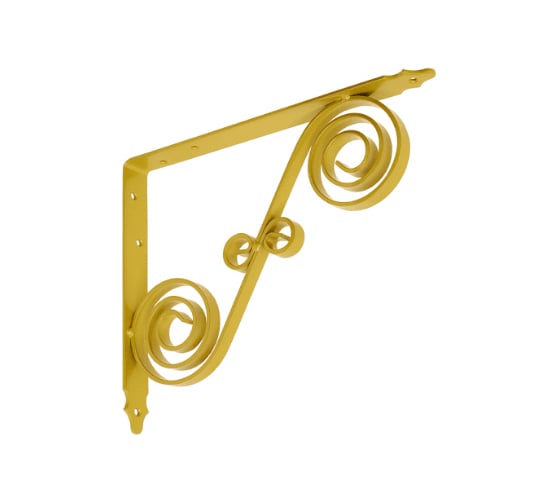 Изображение товара Кронштейн фигурный DOMART 250x200 мод.10 золото 4620031741251