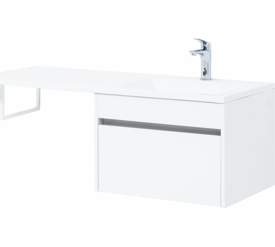 Изображение товара Тумба Aquanet Токио 58 подвесная 1 ящик, цвет белый глянец 00236916