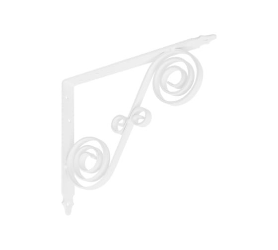 Изображение товара Кронштейн фигурный DOMART 250x200 мод.10 белый 4620031741206