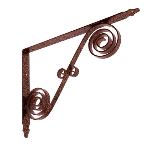 Изображение товара Кронштейн фигурный DOMART 350x250 мод.10 медь антик 4620031741459