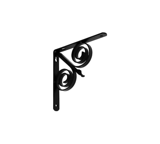 Изображение товара Кронштейн фигурный DOMART 170x170 мод.14 черный 4620031749875