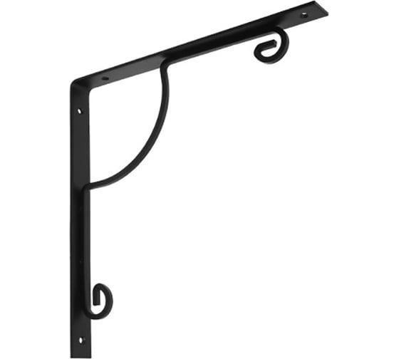 Изображение товара Кронштейн фигурный DOMART 250x250 мод.18 черный 4660046014193