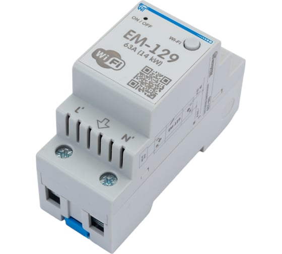 Изображение товара Wi-Fi счетчик электроэнергии с функцией защиты и управления НовАтек-Электро ЕМ-129 3425680129