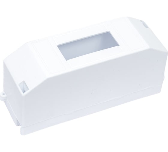 Изображение товара Пластиковый бокс REXANT КМПн 1/2 модуля IP20 белый 11-0112