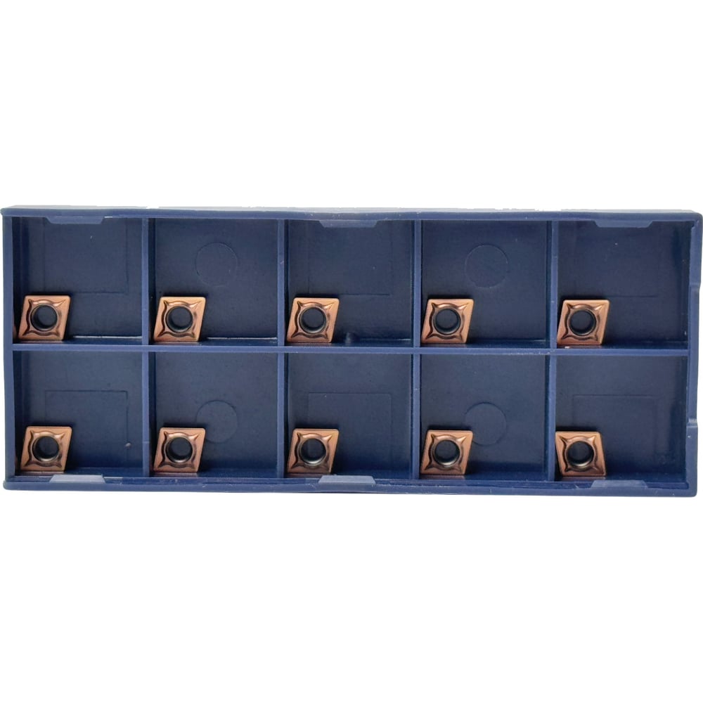 Изображение товара Пластина VIZER CCMT 060204 VP9125B 10 шт для обработки металлов