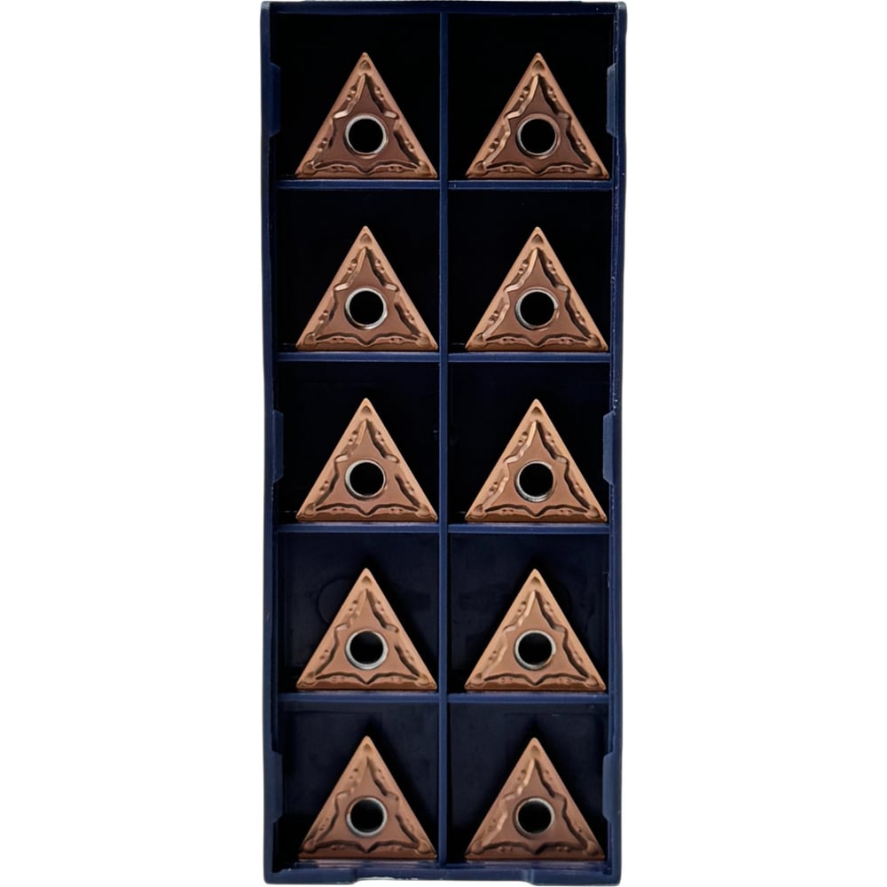 Изображение товара Пластины для токарных станков Vizer TNMG 160404 TM VP2125B 10 шт упаковка