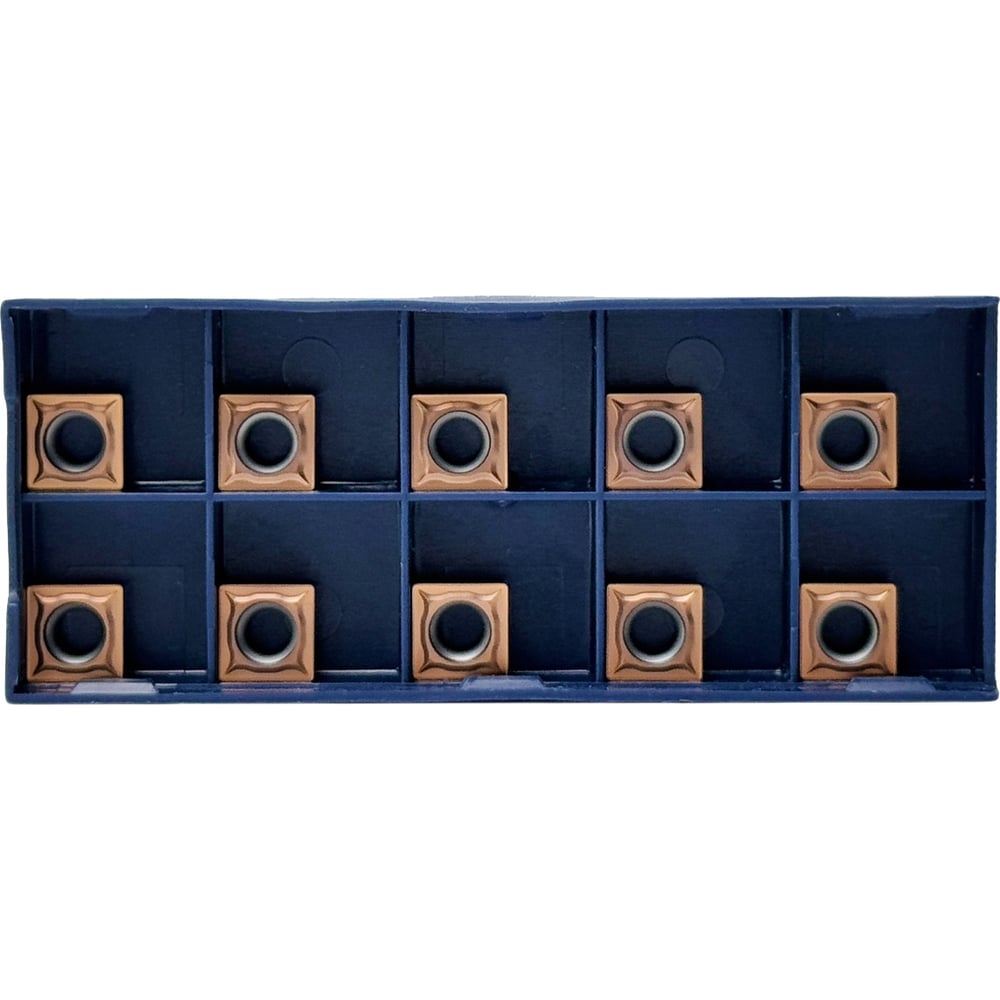 Изображение товара Пластина Vizer SCMT 09T304 VP2125B для металлообработки, 10 шт