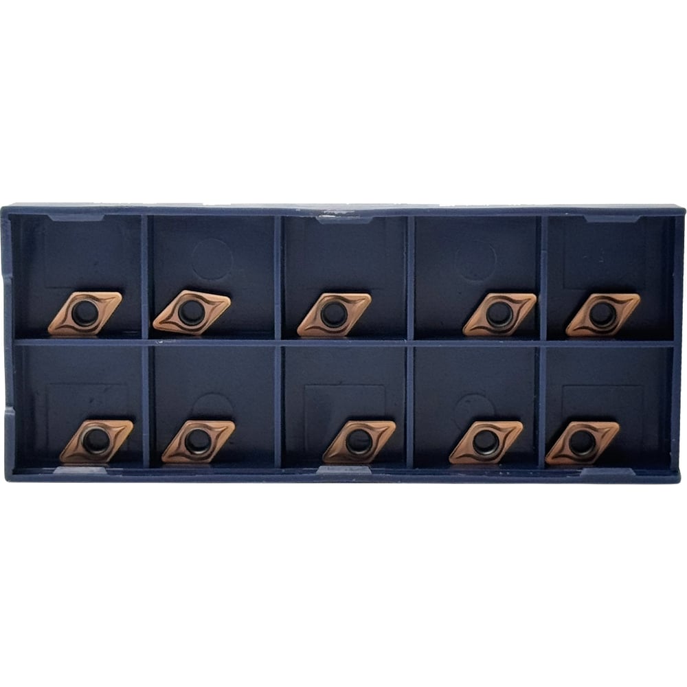 Изображение товара Пластины для металлообработки VIZER DCMT 070208 VP9125B 10 шт