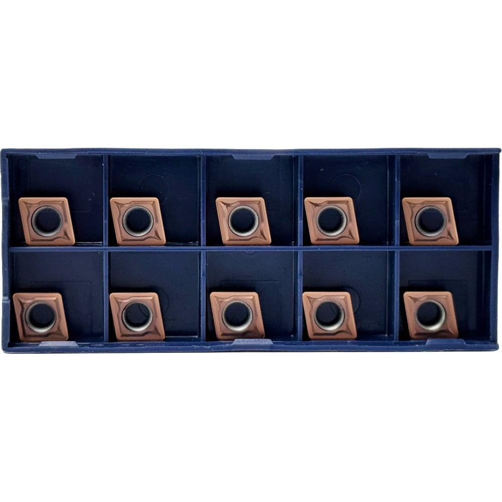 Изображение товара Пластины Vizer CCMT 09T308 VP2125B для токарных работ 10шт