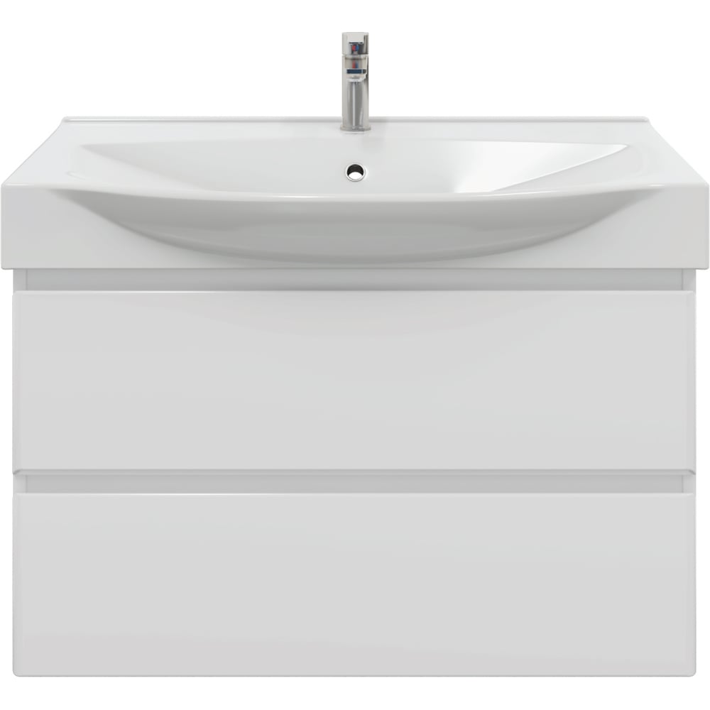 Изображение товара Подвесная тумба для ванной комнаты Ruvann Твилс 105 (Элвис) белая