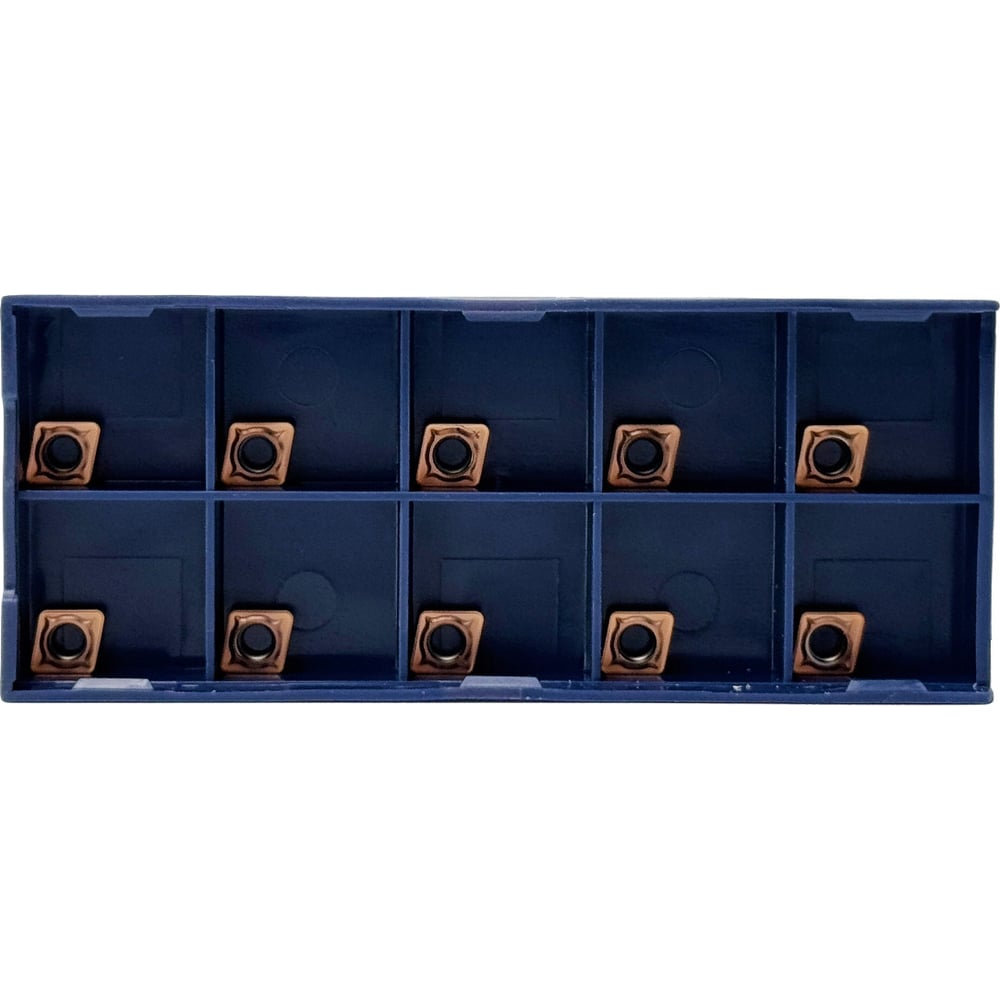 Изображение товара Пластина VIZER для точения CCMT 060208 VP9125B 10 шт нержавеющая сталь