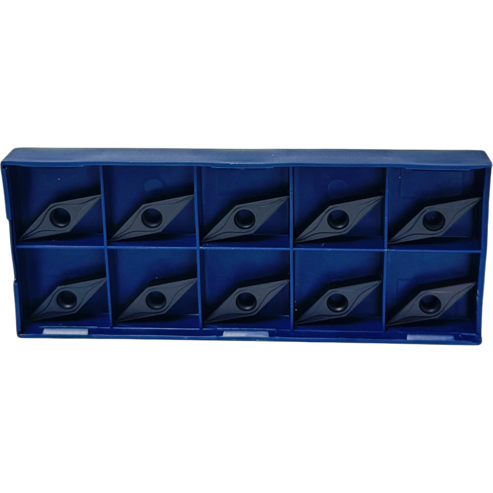 Изображение товара Упаковка 10шт. Пластина Vizer VBMT 160404 VC5225 (Р) 16040025V22UP Изображение товара Упаковка 10шт. Пластина Vizer VBMT 160404 VC5225 (Р) 16040025V22UP