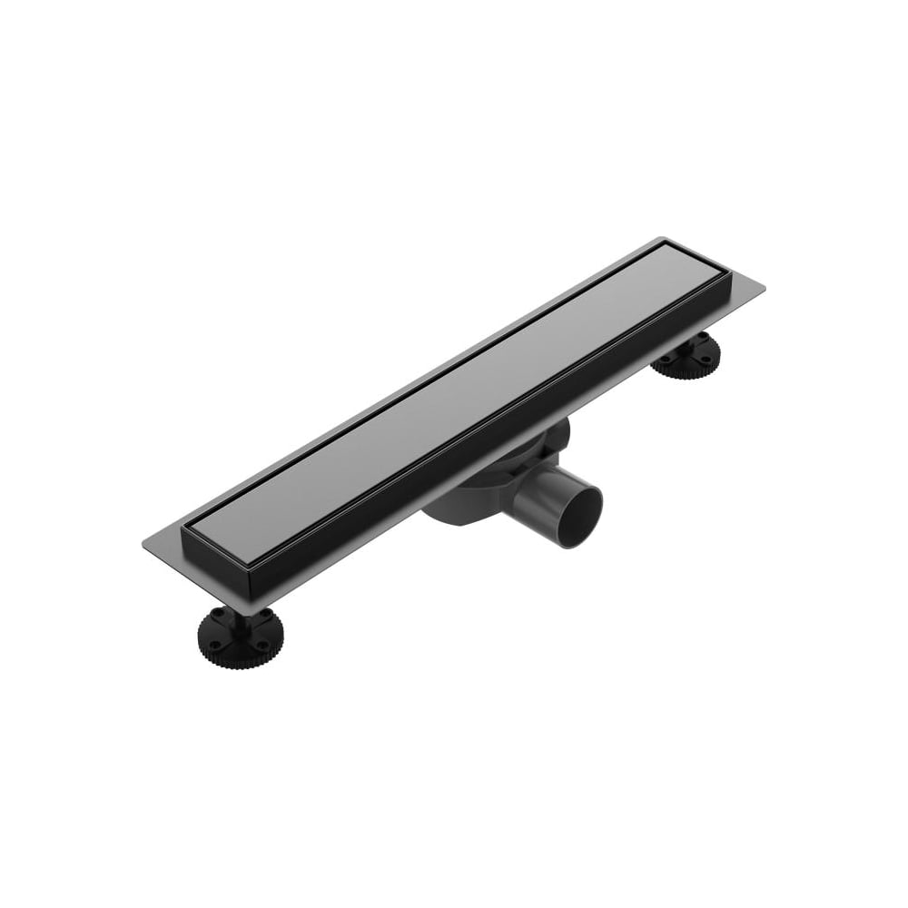 Изображение товара Душевой трап комбинированный затвор GERHANS K80407D-50 70 мм черный и нержавеющая сталь