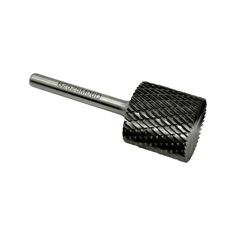 Изображение товара Твердосплавная бор-фреза TORNERI В252506 цилиндрическая 25 мм хвостовик 6 мм