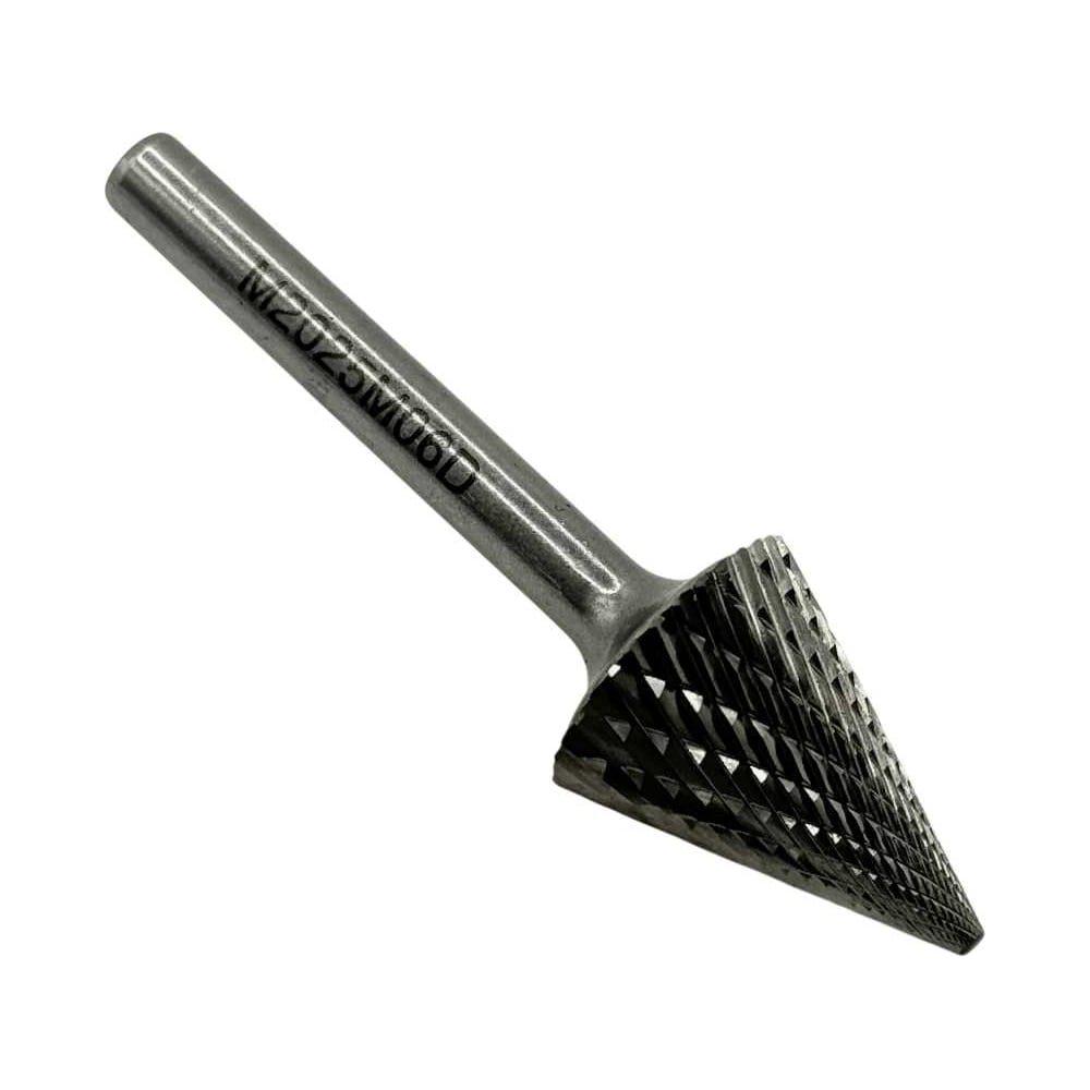 Изображение товара Твердосплавная бор-фреза TORNERI M202506 20 мм коническая с заостренным концом Изображение товара Твердосплавная бор-фреза TORNERI M202506 20 мм коническая с заостренным концом