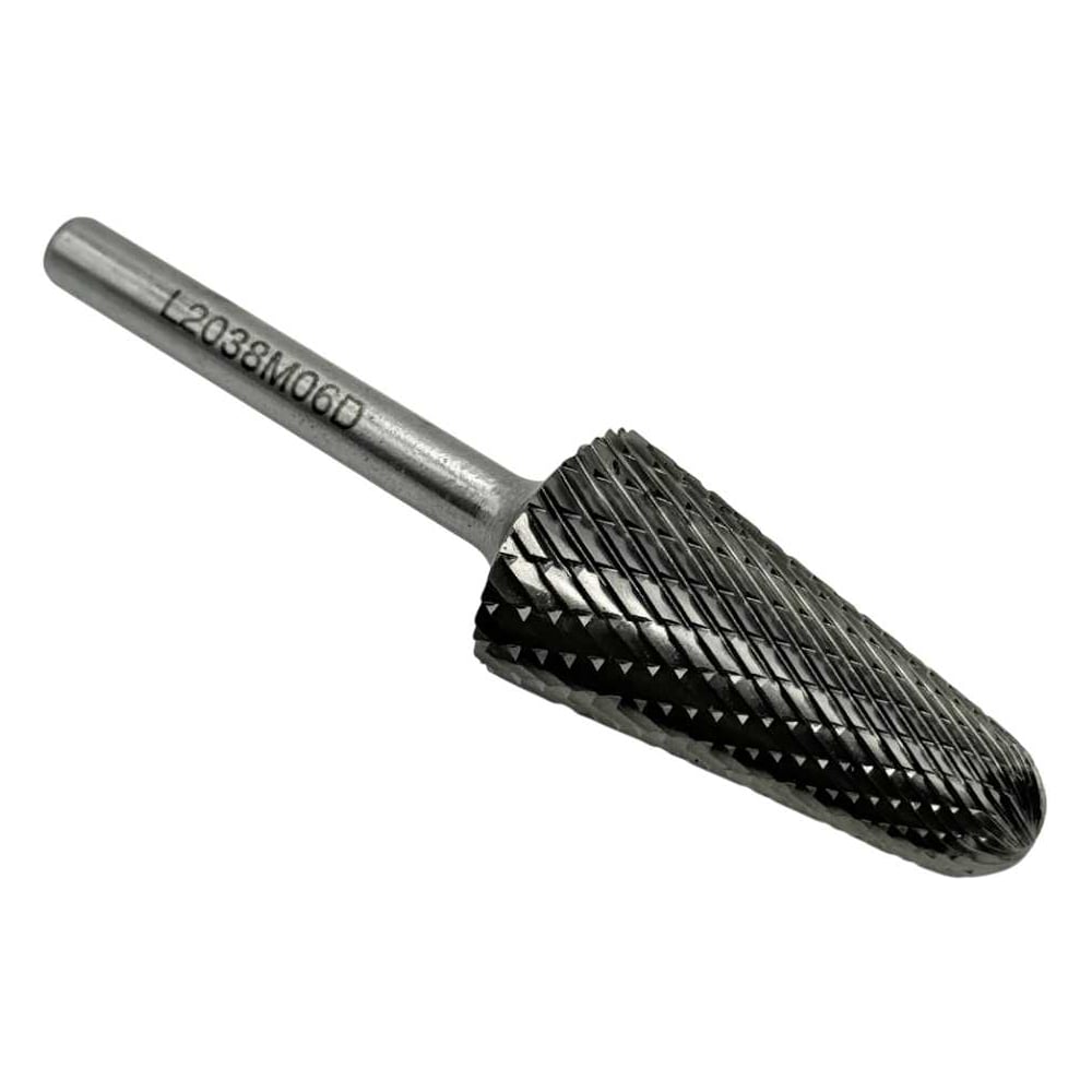 Изображение товара Бор-фреза твердосплавная TORNERI L203806 коническая 20 мм хвостовик 6 мм