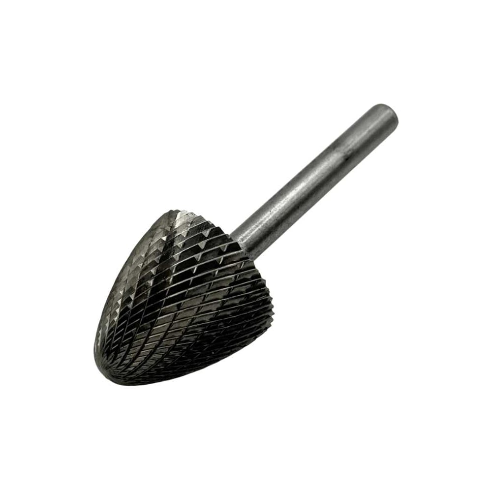 Изображение товара Бор-фреза твердосплавная TORNERI сфероконическая 25 мм хвостовик 6 мм