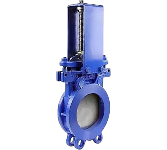 Изображение товара Задвижка шиберная DN.ru GGG40-304-NBR-2W-Fb-ОСТ Ду150 Ру10 2-сторонняя, шпиндель невыдвижной WENZ D040-08875