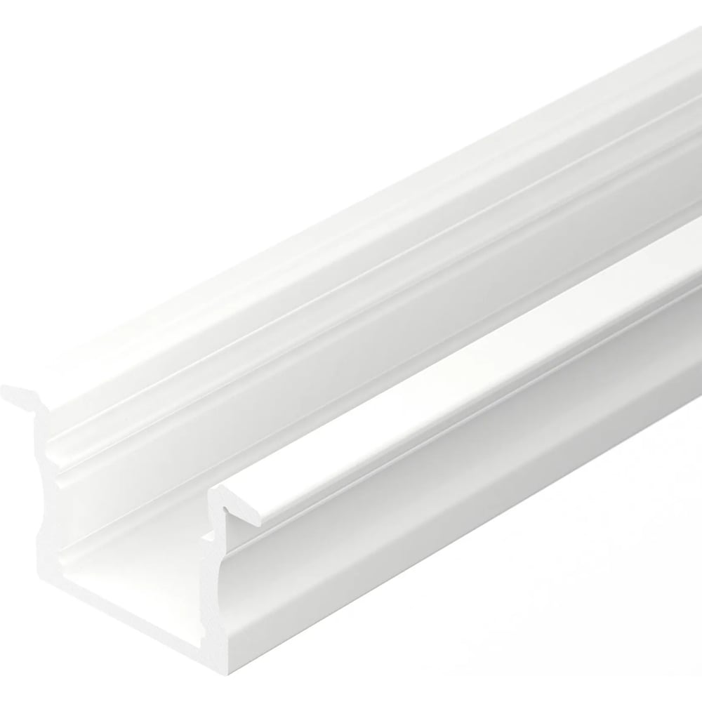 Изображение товара Профиль алюминиевый LINE-2315-F-2000 WHITE для подсветки натяжных потолков ниш и гипсокартона