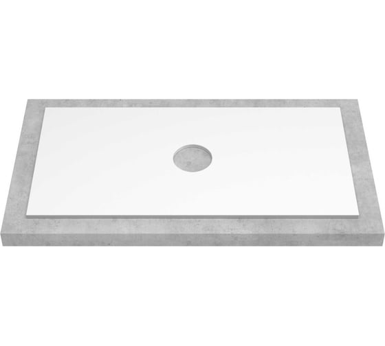 Изображение товара Столешница компакт-плита ЗОВ 13 Белая, 1 вырез, 795х458 мм KPW795