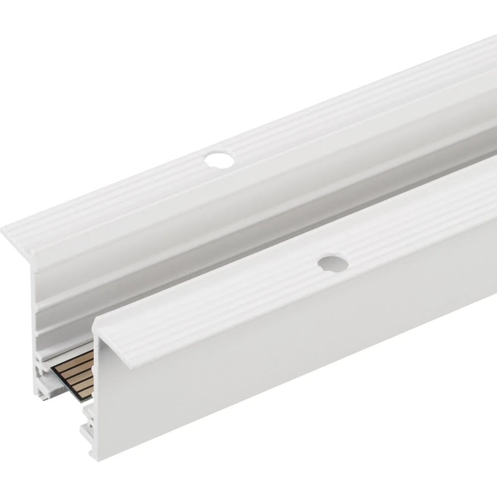 Изображение товара Встраиваемый магнитный шинопровод Arlight MAG-TRACK-2538-F-3000 3 м белый