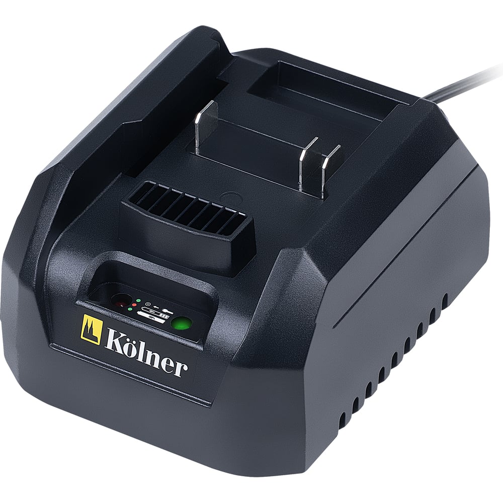 Изображение товара Зарядное устройство Kolner 18В UNI-M Standard KBC 18-1A-02, для литий-ионных аккумуляторов 14-21 В,
