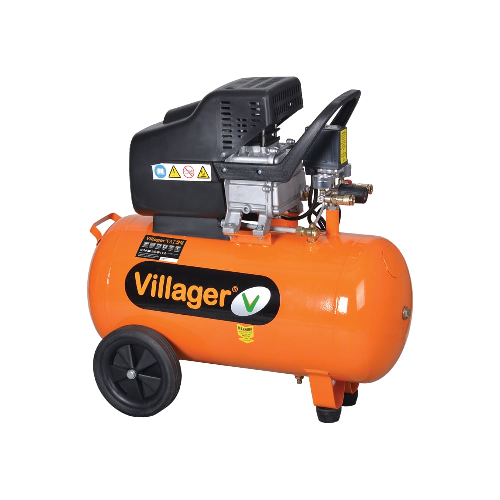 Изображение товара Компрессор воздушный Villager VAT 24 L - Полупрофессиональный