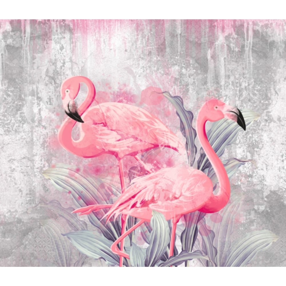 Фотообои Dekor Vinil ночник фламинго 6хled батарейки 2хаа розовый 14х3х22 см
