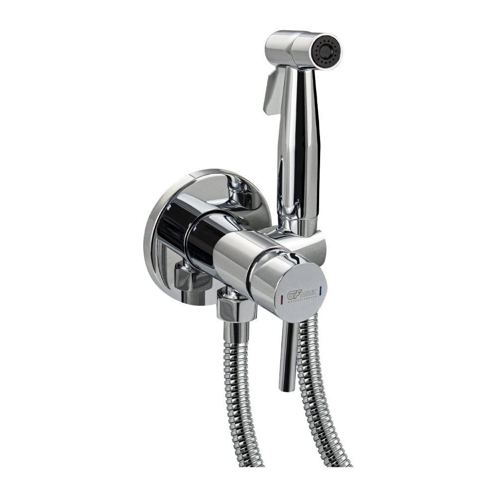 Изображение товара Смеситель для биде GFmark встраиваемый нержавеющая сталь хром