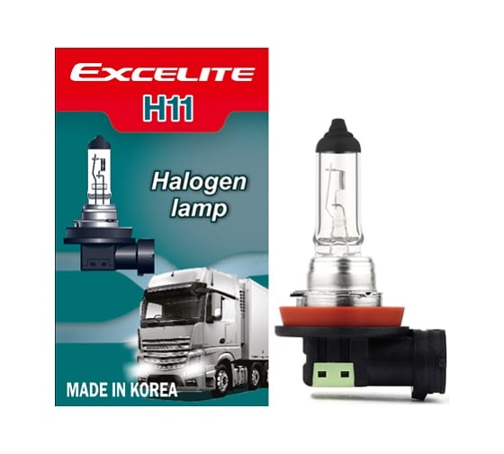 Изображение товара Лампа галогенная Excelite H11 ST 24V 70W PGJ19-2 1 шт 11600