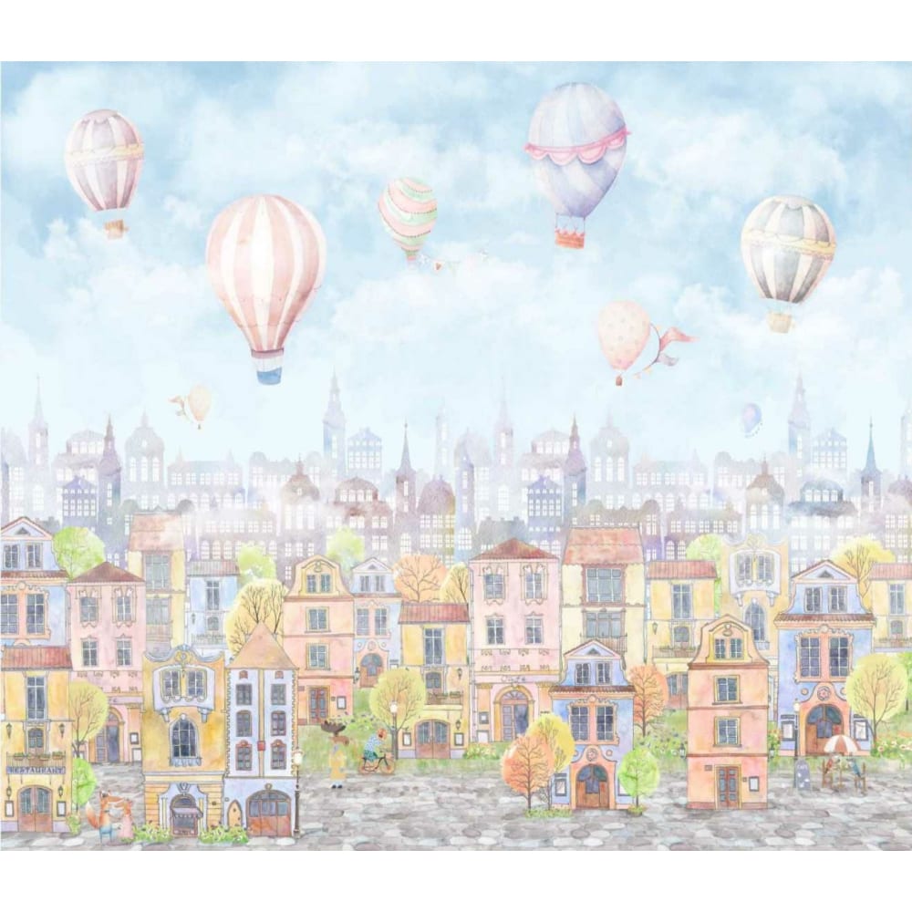 Фотообои Dekor Vinil открытка мини i love you воздушные шары 8 х 6см