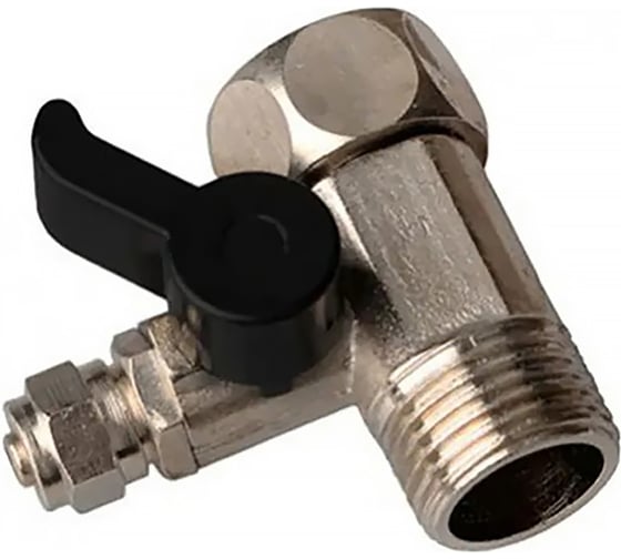 Изображение товара Адаптер-вентиль Гейзер 1/4 для подключения бытовых фильтров 25372