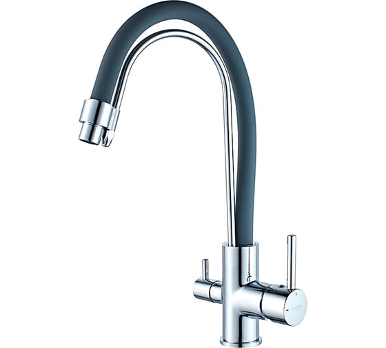Изображение товара Смеситель для кухни с гибким изливом Ledeme L4755-9