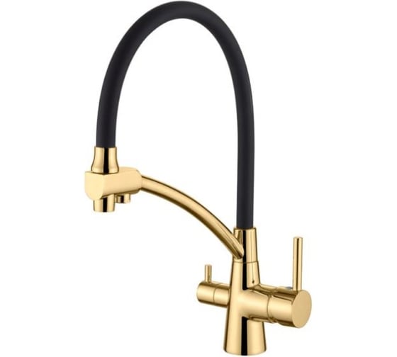 Изображение товара Смеситель для кухни с гибким изливом Ledeme L4855G-2