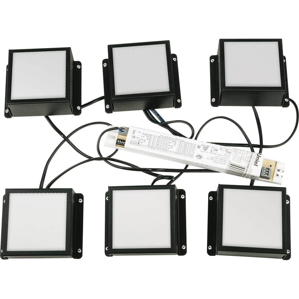 Изображение товара Светильник Uniel ULP-1010 42W/4000К черный встраиваемый