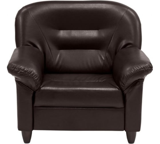 Изображение товара Кресло Мягкий офис коричневое МО103КОР