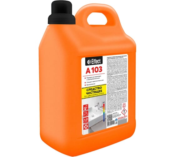 Изображение товара Чистящее средство для удаления известкового налета и ржавчины EFFECT АЛЬФА 103 5 л 26596